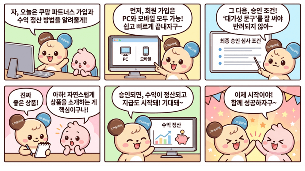 쿠팡 파트너스 활동 주의사항